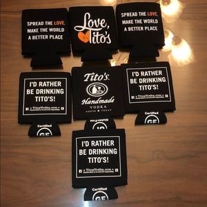 Tito’s coozies Lot